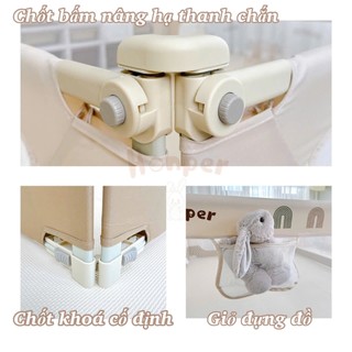 Thanh Chắn Giường Capybara Honper Cao Cấp Cho Bé