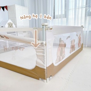 Thanh Chắn Giường Capybara Honper Cao Cấp Cho Bé