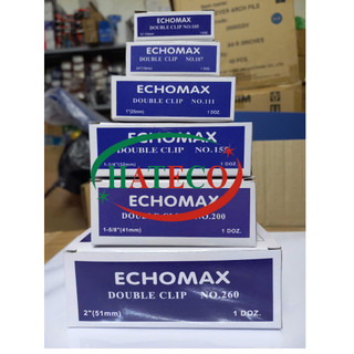 Hộp 12 chiếc kẹp bướm ECHO 32 mm - Kẹp đen 32 No155 - Kẹp tài liệu văn phòng - Kẹp sắt các kích cỡ