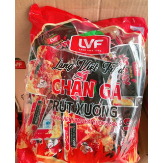 [giá sỉ] 60 gói chân gà rút xương Ớt cay Làng Việt food dai giòn đậm vị, chân gà Việt Nam