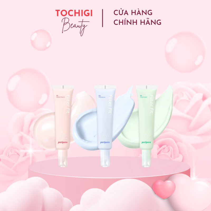 Kem Lót Peripera Filter Fit Milk Tone Up Cream 35ml SPF30 PA + +