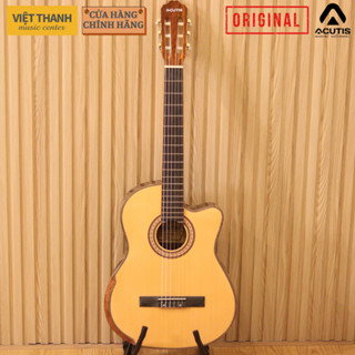 Đàn Guitar Classic Acutis ATC160Q, Dây Nylon, chính hãng 100% nhập khẩu