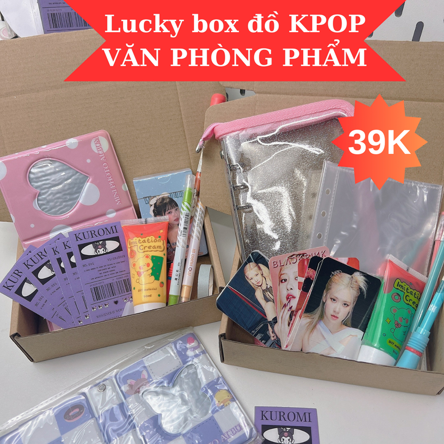 LUCKY BOX nhân phẩm văn phòng học sinh sưu tầm Gumihoo1