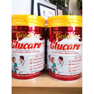  2 Lon Sữa tiểu đường GOLDLAC GLUCARE GOLD 900g - Dinh dưỡng cho người tiểu đường 