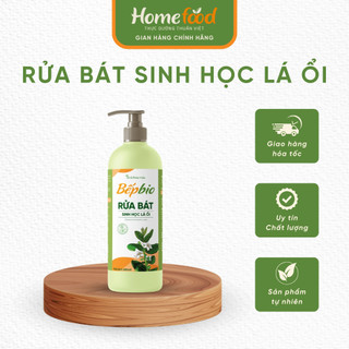  Nước rửa bát sinh học lá ổi Tôi Là Thảo Mộc 800ml - Làm sạch an toàn dịu nhẹ cho da tay 