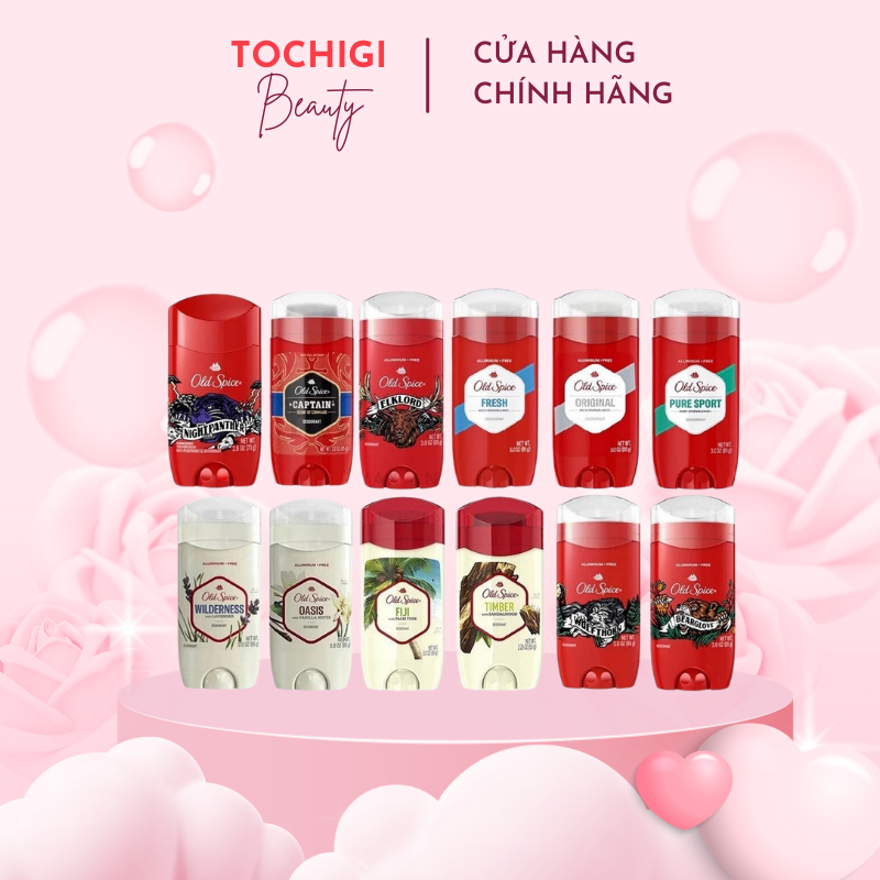 Lăn Sáp khử mùi Old Spice nhiều mùi hương 73g / 85g