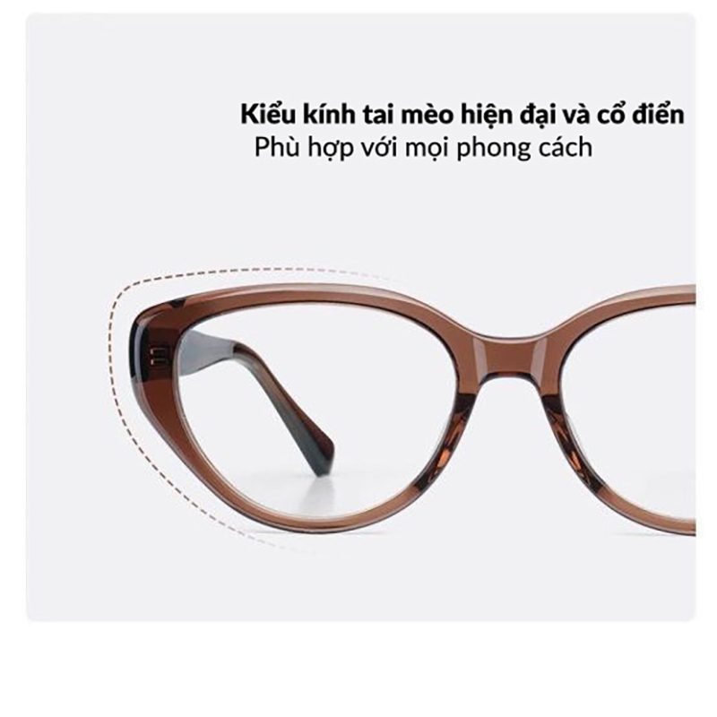 Mắt Kính Mắt Mèo Chống UV Thời Trang Nữ Hàn Quốc Hot Trend TAKIU MK15 | BigBuy360 - bigbuy360.vn