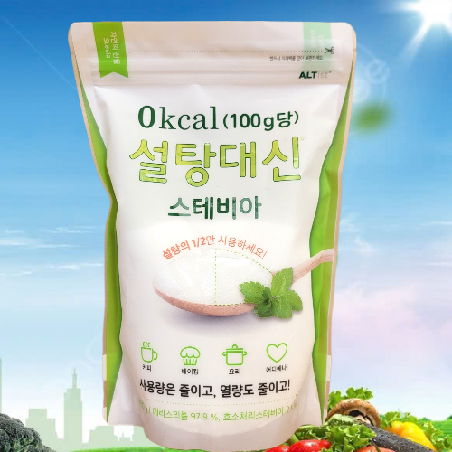 ALTIST ++ gói nhỏ 400g ++ ĐƯỜNG ĂN KIÊNG 0 CALO (đường cỏ ngọt) / HÀN QUỐC / Zero Calorie Stevia Swe