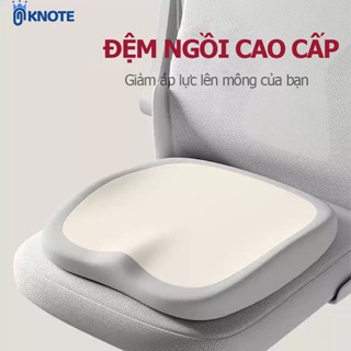 Đệm ngồi KNOTE nệm lót ghế cao su non chống trĩ êm ái giúp ngồi thoải mái cả ngày tiện dụng