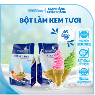 Bột làm kem tươi BENUSCream các vị phổ thông 1kg