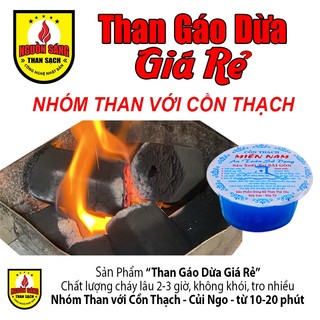 Than Gáo Dừa (10kg). Than Không Khói.