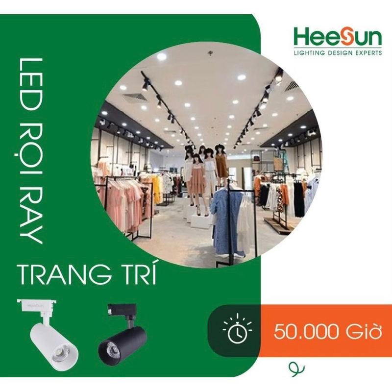Đèn Led Rọi Ray Cao Cấp HeeSun LE121
