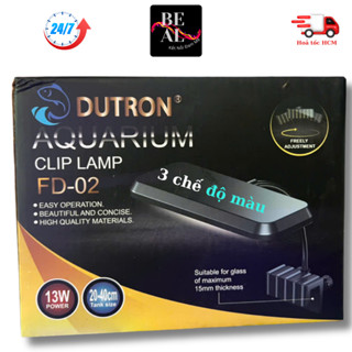 Đèn hồ cá đỏ cá ko đỏ nước FD 02 3 chế độ màu, Đèn máng WRGB tiết kiệm 50 phần trăm điện năng