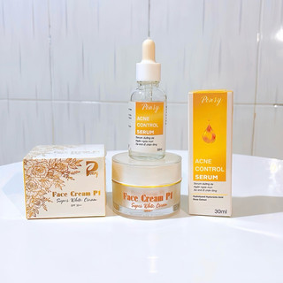 COMBO KEM FACE P1 Và SERUM HA PONRY Dưỡng Trắng , Dưỡng Ẩm Da