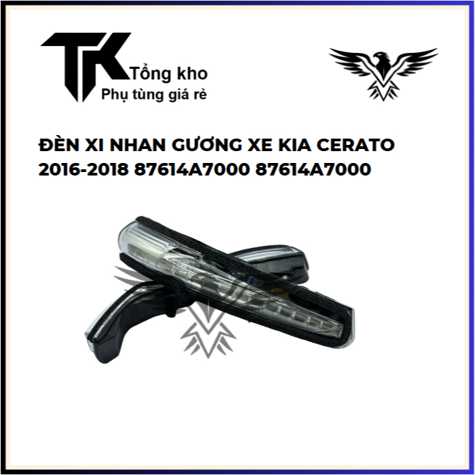 ĐÈN XI NHAN GƯƠNG XE KIA CERATO 2016-2018 87614A7000 87614A7000