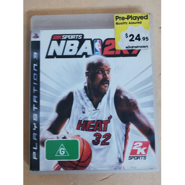 Đĩa game PS3 NBA 2K7, Fullbox, đĩa gốc, 2nd