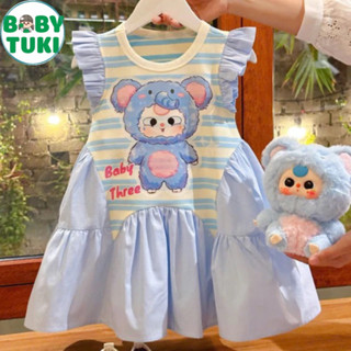 Váy bé gái baby three hot hit, váy cho bé gái dáng xoe size 10-30kg