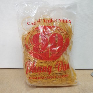 [MUA SỈ GIẢM 10%] Dây Thun, Dây Chun Dẻo Vàng Lớn (500gr/ Bịch) - Đường Kính 4.5cm
