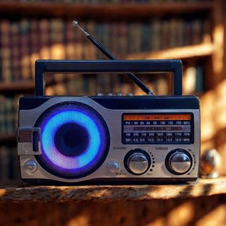 Đài Radio Fm Cho Người Già PX-725Bt, Máy Nghe Nhạc Mini Bluetooth Mp3 - Usb - Thẻ Nhớ (Tặng Pin Sạc)