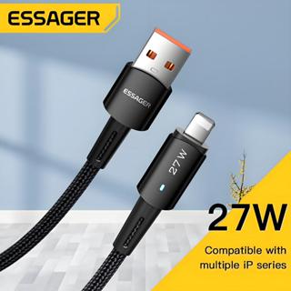 Essager 27w 20W PD USB A đến L C đến L Cáp sạc nhanh