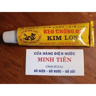 (Combo 2, 5, 10 Tuýp) Keo chống dột Kim Long (Tuýp 45 Gr)