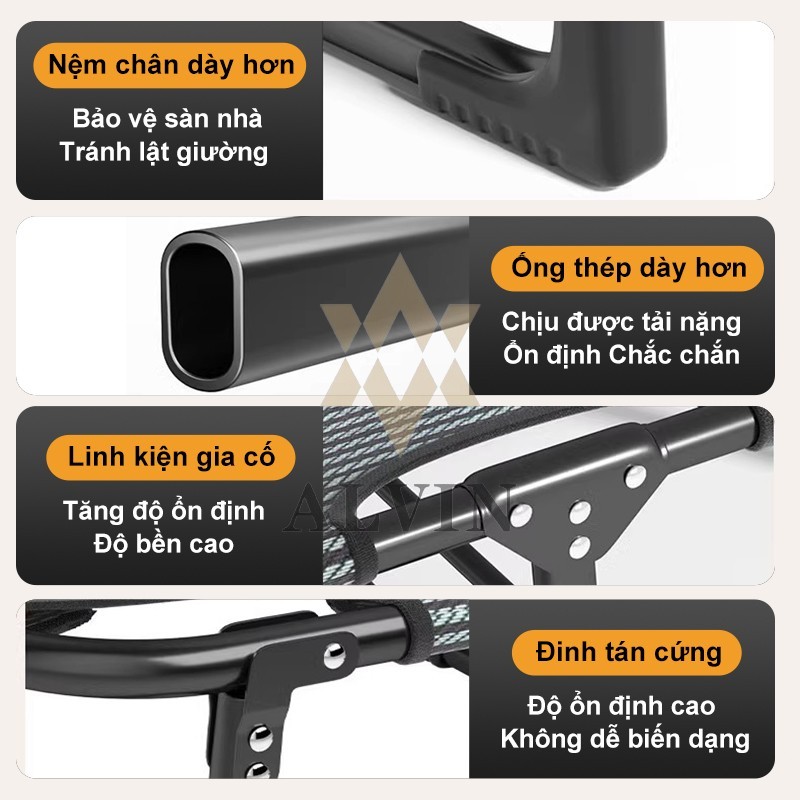 Giường Gấp Gọn 1 Người - Ghế Nằm Văn Phòng,  Tiện Lợi Cho ghế gấp gọn, giường ngủ văn phòng gấp gọn | BigBuy360 - bigbuy360.vn