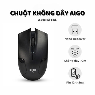 Chuột không dây Aigo Q710 cao cấp DPI siêu mượt - Có chế độ auto bật tắt