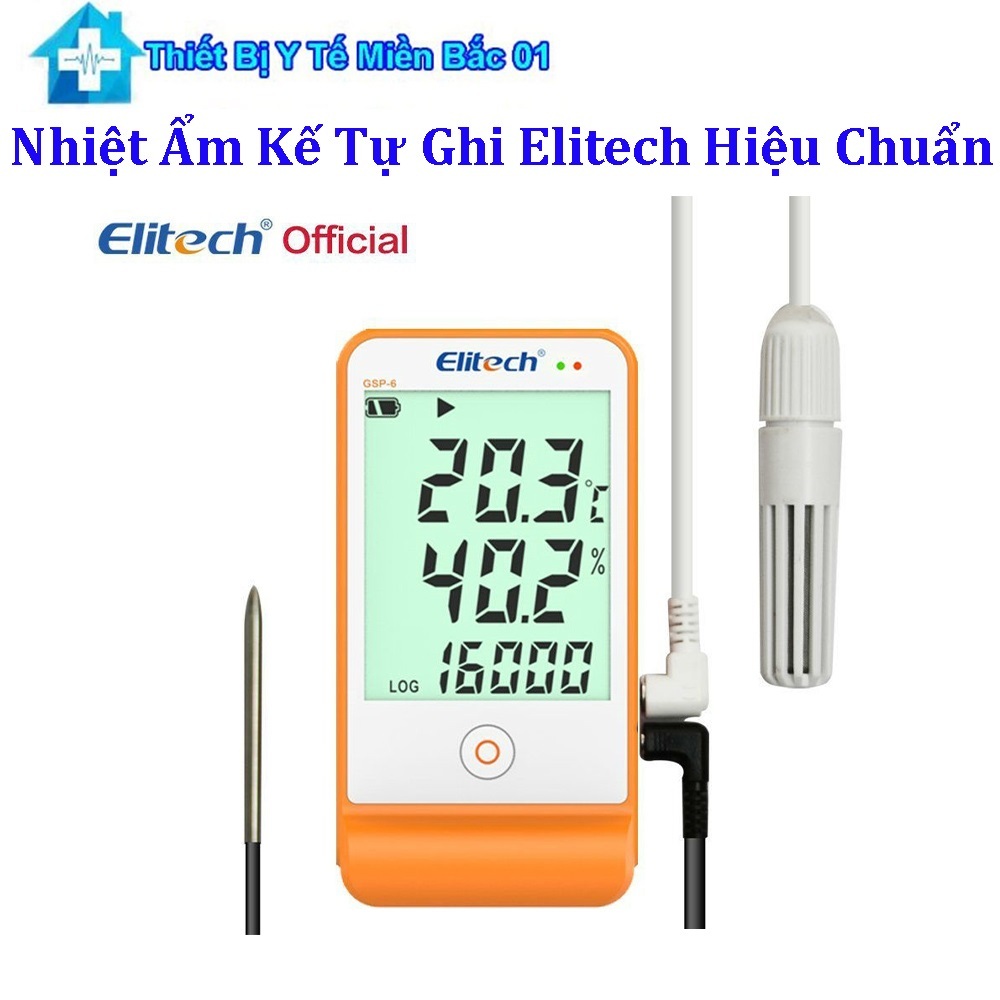 Nhiệt Ẩm Kế Tự Ghi Elitech Hiệu Chuẩn