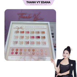 Sơn thạch hồng Rabia sét 18 chai màu hót, sơn gel thạch [THANH VY EDANA]