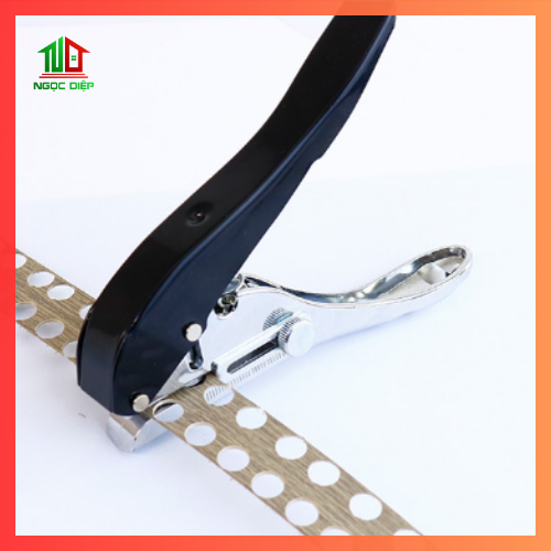 Kìm bấm lỗ chỉ nhựa PVC che lỗ vít, lỗ cam.