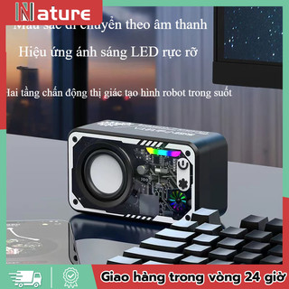   🚛Free shipping  loa bluetooth led âm thanh vòm 5.3 có thể kết nối với máy tính để bàn máy tính xách tay tv 