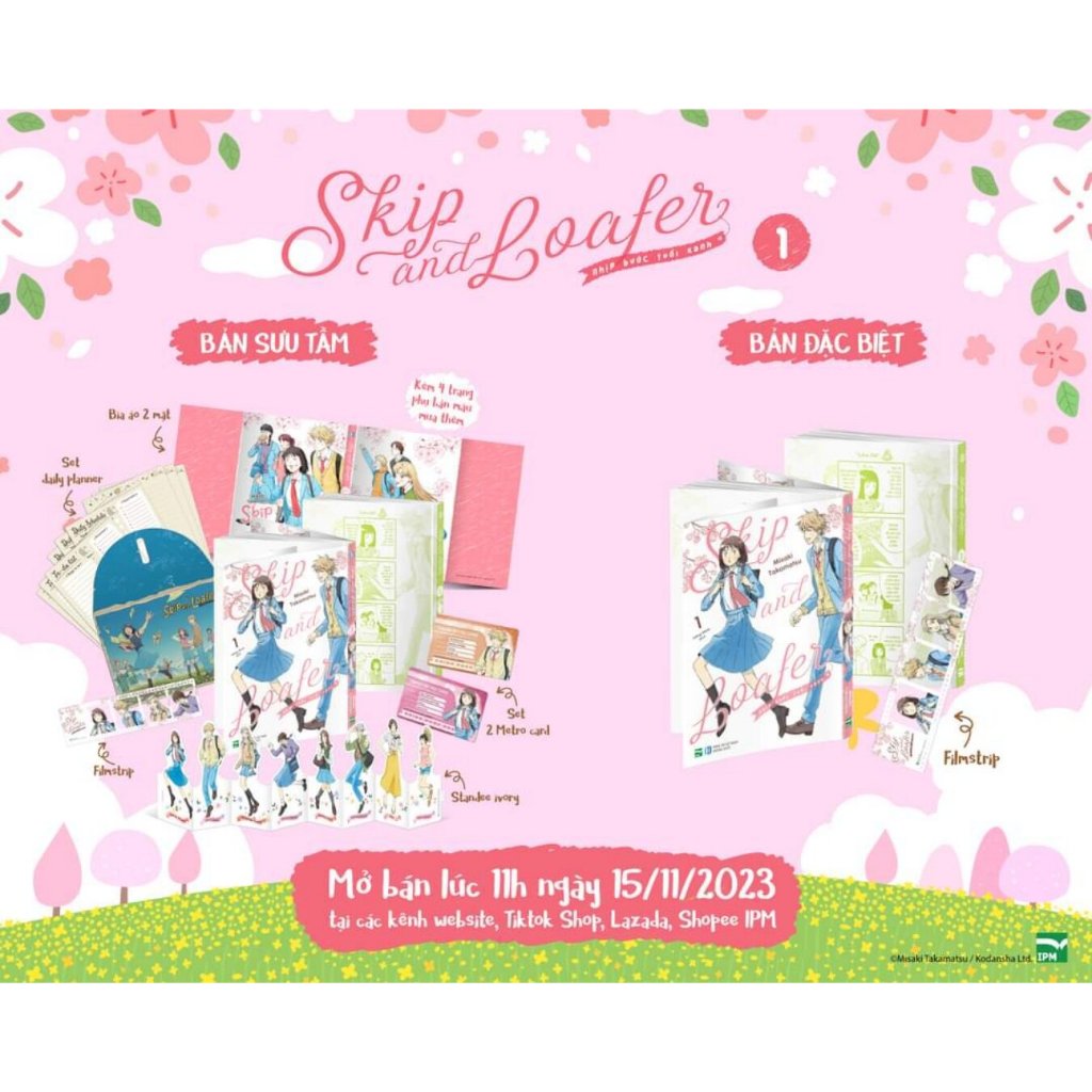 Sách - Skip And Loafer - Nhịp Bước Tuổi Xanh Tập 1 bản sưu tầm