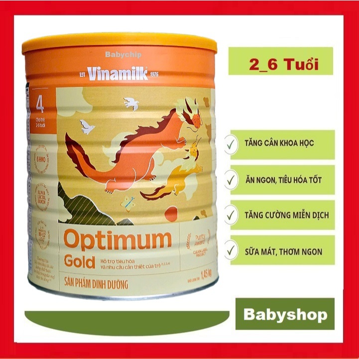 Sữa bột Optimum Gold, Optimix 4 1.45kg ( Date 2027 )