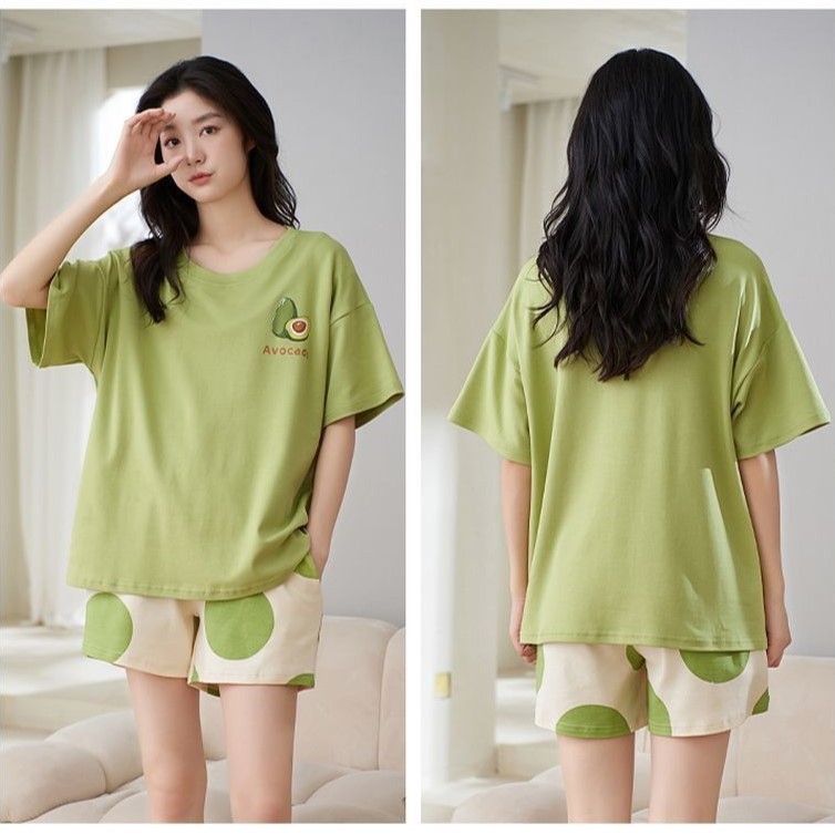 Đồ bộ nữ mặc nhà ( Đùi - Quả Bơ ) thời trang mới nhất - Chất liệu Thun Cotton | BigBuy360 - bigbuy360.vn