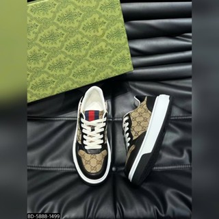 Giày Sneaker Nam Da Bò Đế Khâu Cực Xịn - Hàng LIKE AU 1:1 Siêu Đỉnh ✅ BD-5888 ĐEN