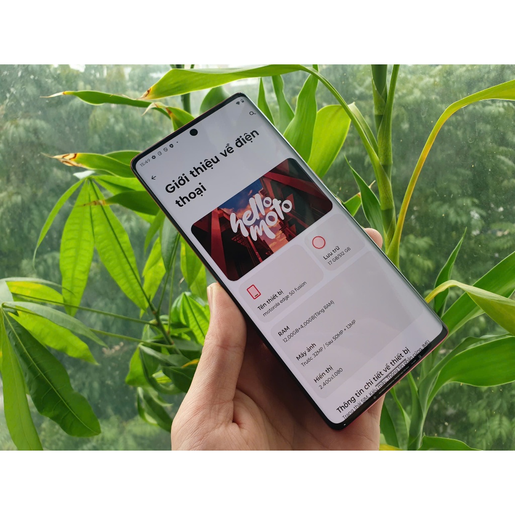 Điện thoại Motorola Edge 50 Fusion 5G  256GB-512GB Zin đẹp tuyển -Màn không ám , Tặng Sạc Nhanh | BigBuy360 - bigbuy360.vn
