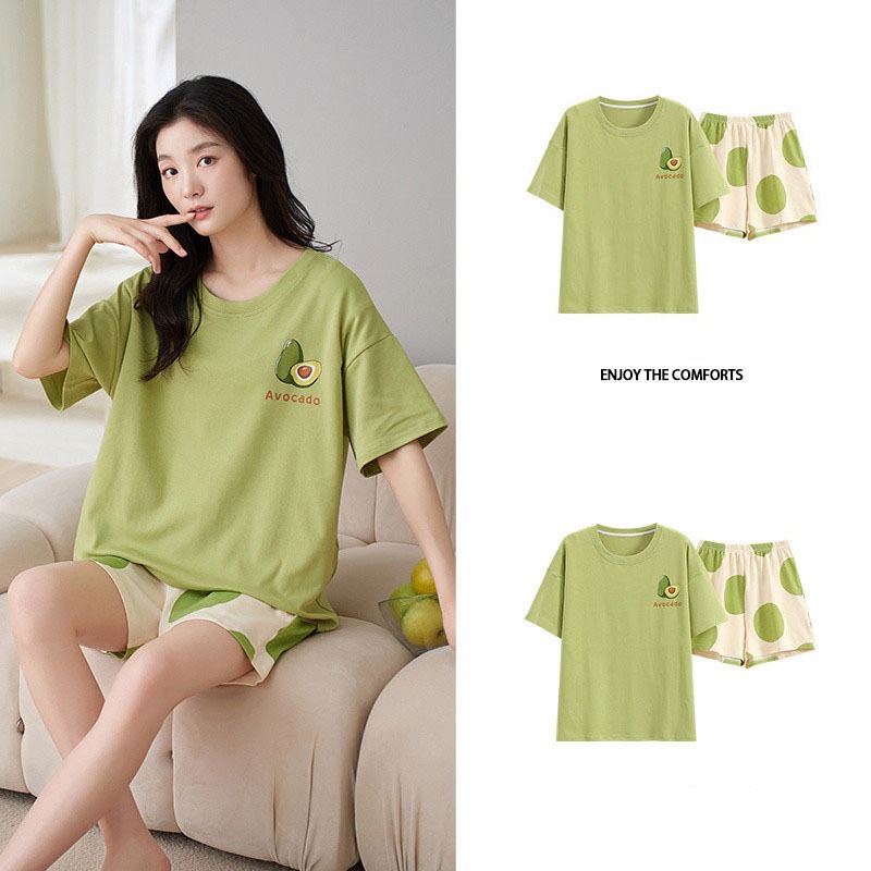 Đồ bộ nữ mặc nhà ( Đùi - Quả Bơ ) thời trang mới nhất - Chất liệu Thun Cotton | BigBuy360 - bigbuy360.vn