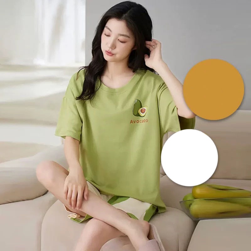 Đồ bộ nữ mặc nhà ( Đùi - Quả Bơ ) thời trang mới nhất - Chất liệu Thun Cotton | BigBuy360 - bigbuy360.vn