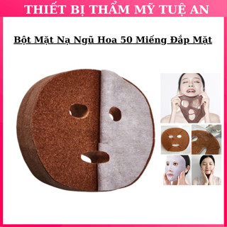 [50 Miếng] Mặt Nạ Ngũ Hoa Đắp Mặt Trắng Da | Giảm Mụn Hạt Đinh Lịch.Thiên Nhiên Dùng Đắp Mặt Nạ
