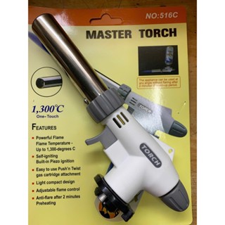 Đèn khò gas mini có đánh lửa, điều chỉnh nhiệt độ 516C