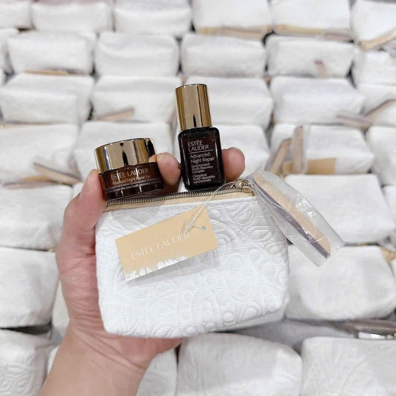 Set Estee Lauder mini 2 món tặng 1 túi vải