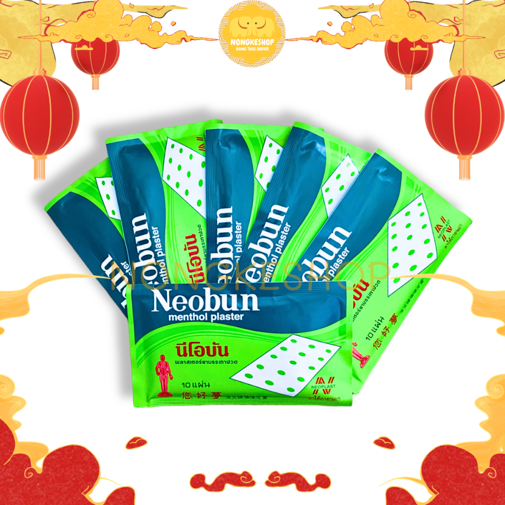 Miếng dán giảm đau Neobun Thái Lan