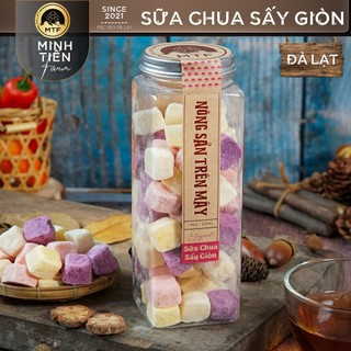 Sữa chua sấy giòn - Minh Tiến Farm - Nhiều vị nguyên chất - Đặc sản Đà Lạt