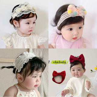 Combo Băng Đô Cho Bé Gái Sơ Sinh 0-2 Tuổi – Phụ Kiện Tóc Xinh Xắn, Chất Liệu Mềm Mại