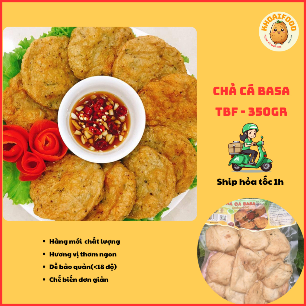 Chả cá basa TBF thơm ngon, tiện lợi ( 350g)