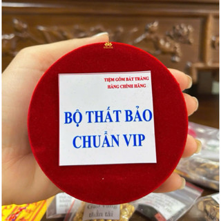 Bộ Cốt Thất Bảo Chuẩn Bát Nhang - Kèm Gỗ Ngũ Vị/Gạo Vàng/Nụ Trầm, Dùng Cho Bát Gia Tiên/Thổ Công/Thần Tài