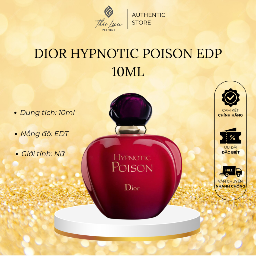 Nước hoa Dior Poison mẫu thử 10ml EDP | Thái Lưu Authentic