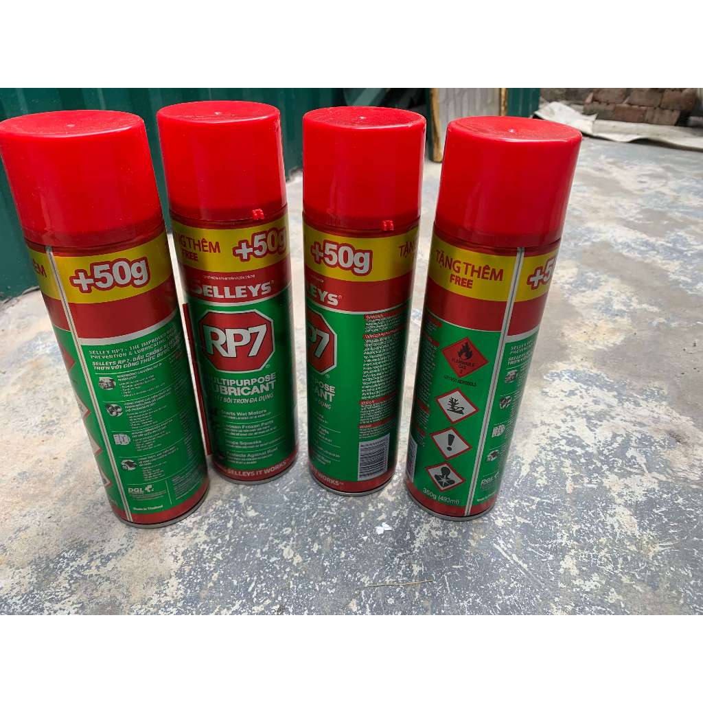 3 chai xịt chống rỉ RP7 chai 350g