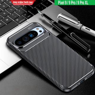 Ốp lưng Pixel 7 / 7A / Pixel 7 Pro / Pixel 8 / Pixel 8 Pro / 8A / Pixel 9 Pro XL chống sốc vân rằn ri hiệu Auto Focus