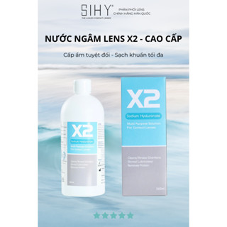 SIHY LENS | Ngâm Lens cao cấp X2, B5 làm sạch, bảo vệ kính áp tròng, cấp ẩm cho Lens (350ml-360ml)